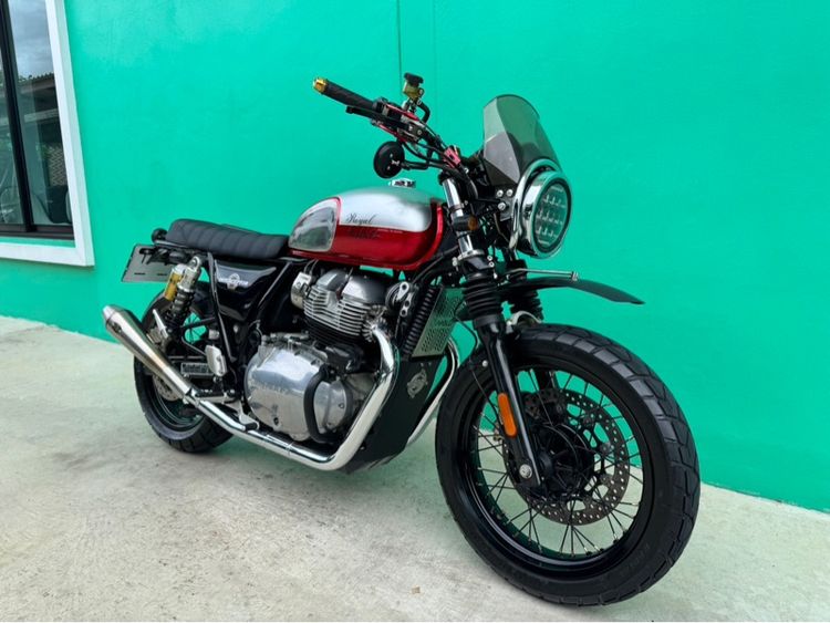 Royal enfield interceptor 650 สีเทาแดง ปี20จด21 วิ่ง6,000 โล รูปที่ 2