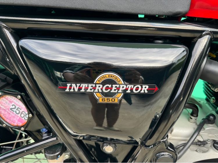 ☄️Royal enfield interceptor 650 สีแดง ขาว ปี2022   รูปที่ 4