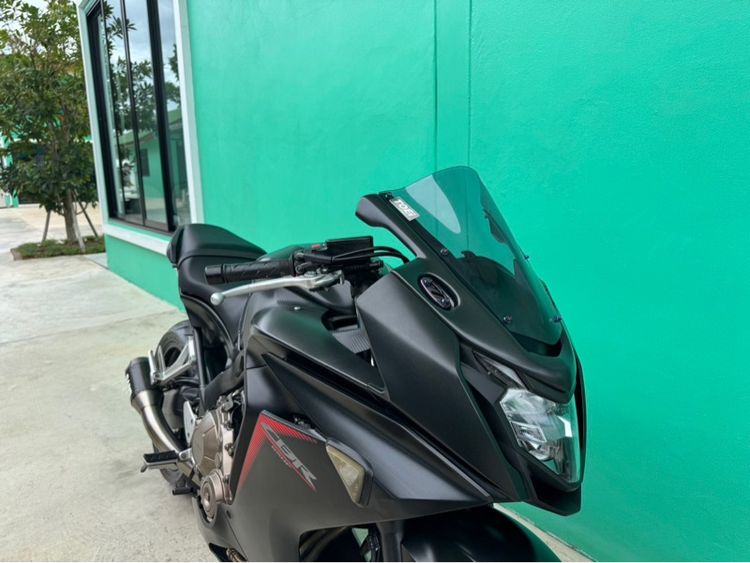 Honda CBR650F สีดำ ปี2017 วิ่ง20,000โล ไฟหน้า LED  รูปที่ 15