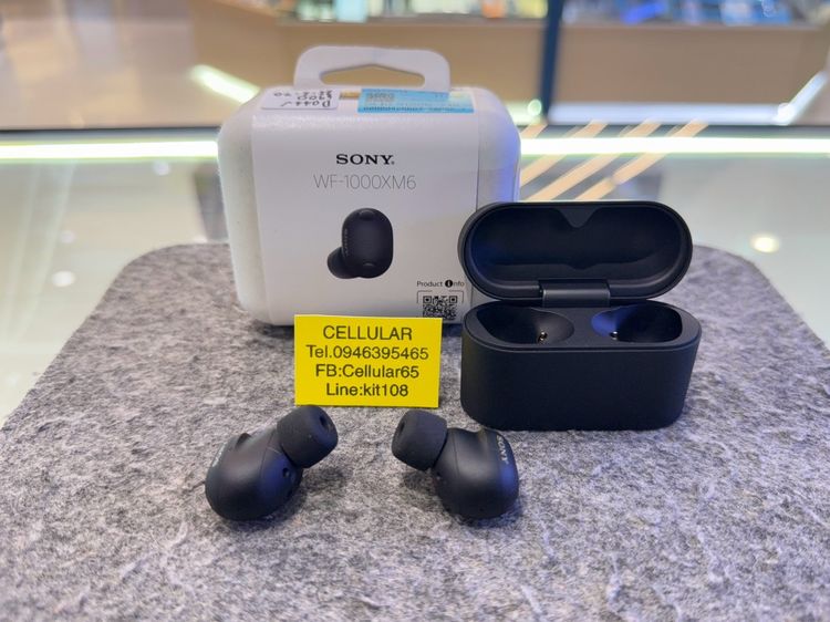  Sony WF-1000XM6 เพิ่งใช้ไม่กี่ครั้ง ประกันศูนย์ไทย6เดือนกว่า ครบกล่อง รูปที่ 6