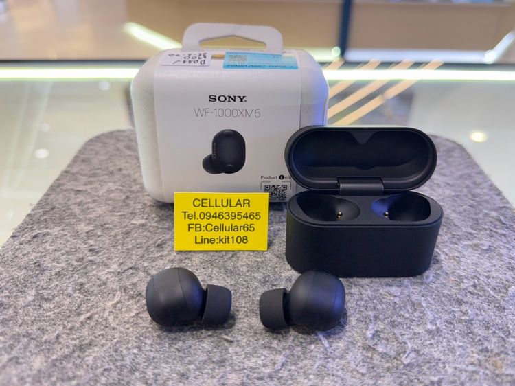  Sony WF-1000XM6 เพิ่งใช้ไม่กี่ครั้ง ประกันศูนย์ไทย6เดือนกว่า ครบกล่อง รูปที่ 3