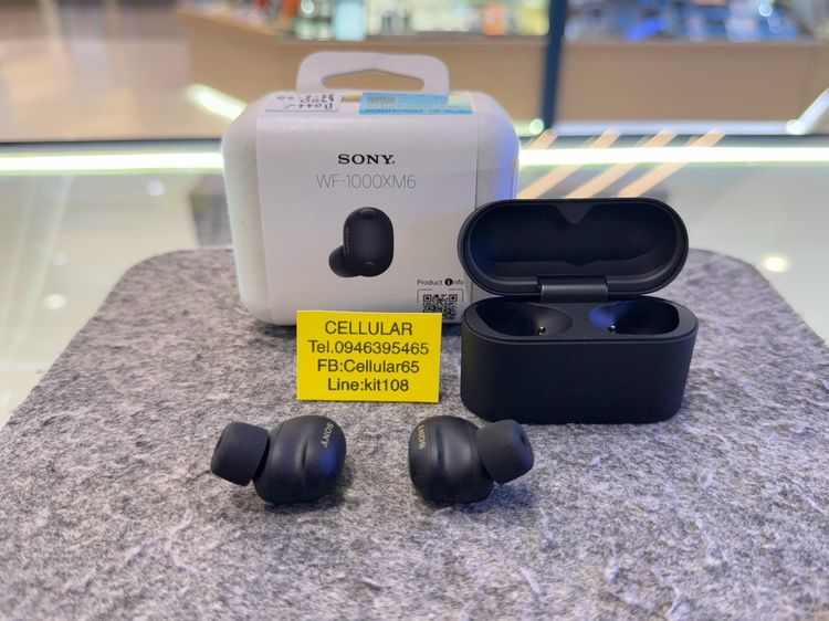  Sony WF-1000XM6 เพิ่งใช้ไม่กี่ครั้ง ประกันศูนย์ไทย6เดือนกว่า ครบกล่อง รูปที่ 8