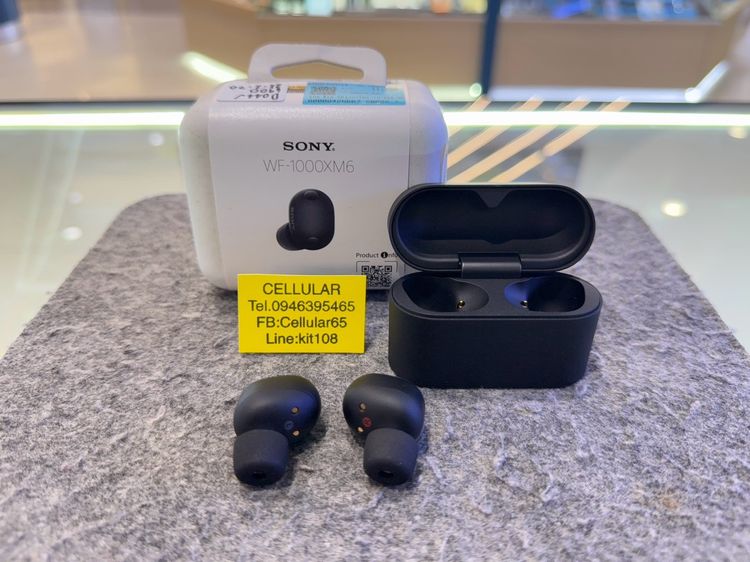 Sony WF-1000XM6 เพิ่งใช้ไม่กี่ครั้ง ประกันศูนย์ไทย6เดือนกว่า ครบกล่อง รูปที่ 2