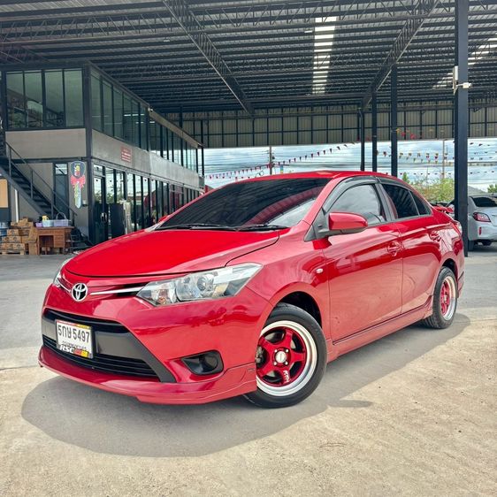 Toyota Vios 2016 1.5 J Sedan เบนซิน ไม่ติดแก๊ส เกียร์อัตโนมัติ แดง