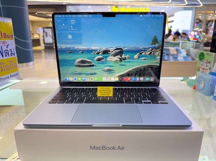 Apple แมค โอเอส อื่นๆ อื่นๆ ใช่ Macbook Air 13 M5 1TB Ram24 GPU10 ประกันศูนย์ไทย10เดือนกว่า 