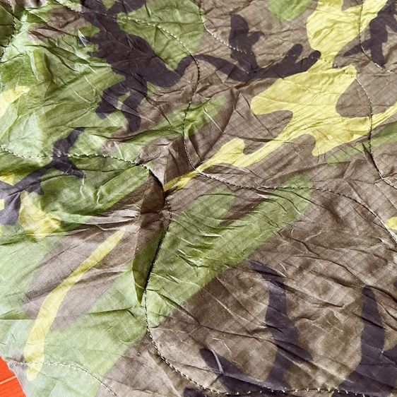 🇺🇲ผ้าห่มปันโจกองทัพอเมริกา 80s USA Wet Weather Poncho camouflage Liner ปี 1988 🇺🇲 งานกองทัพ Made in USA 🇺🇲 U.S.ARMY รูปที่ 6