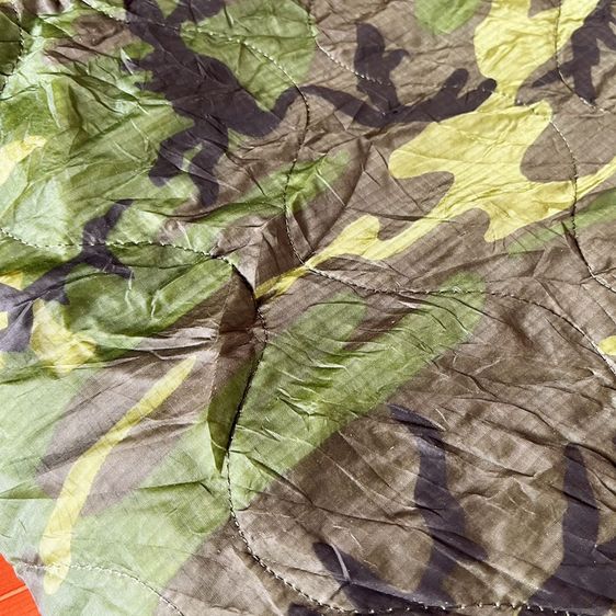 🇺🇲ผ้าห่มปันโจกองทัพอเมริกา 80s USA Wet Weather Poncho camouflage Liner ปี 1988 🇺🇲 งานกองทัพ Made in USA 🇺🇲 U.S.ARMY รูปที่ 7