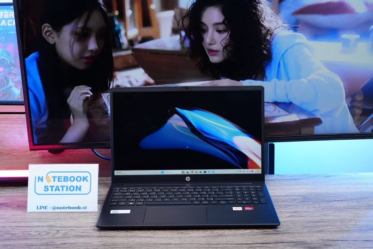 HP 15 AMD Athlon Gold 7220U Ram8 SSD256 จอ15.6 FHD เครื่องบางเบา เหมาะแก่การพกพา ขายเพียง 7,500 .- รูปที่ 2