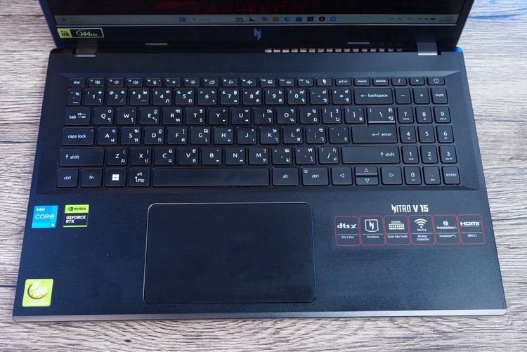 Acer Nitro V 15 i5-13420H Ram16 RTX2050(4GB) SSD512GB จอ15.6นิ้ว FHD 144Hz เกมมิ่งรุ่นใหม่ ดีไซน์ฝาหลังสุดเท่ มีประกันศูนย์2027 เครื่องพร้อม รูปที่ 4