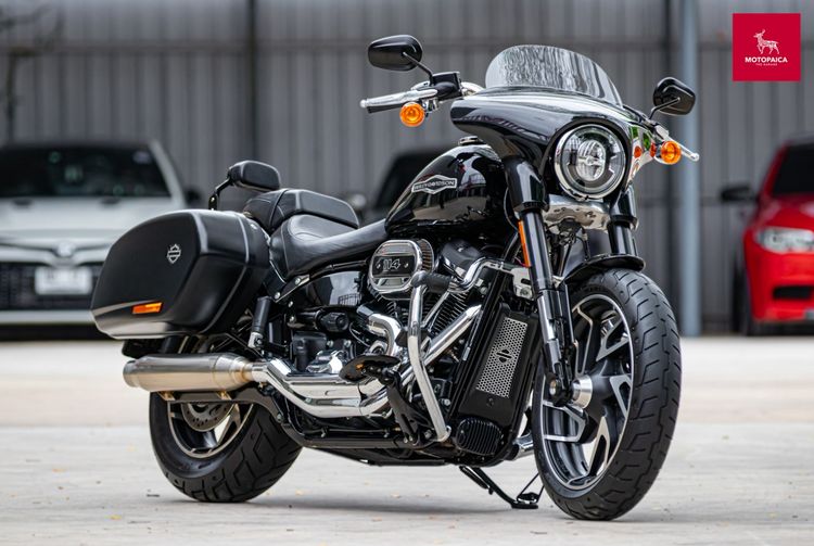 Harley Davidson Sportglide107 ปี2020 สีดำ วิ่งน้อย4,000Mi ใหม่มาก