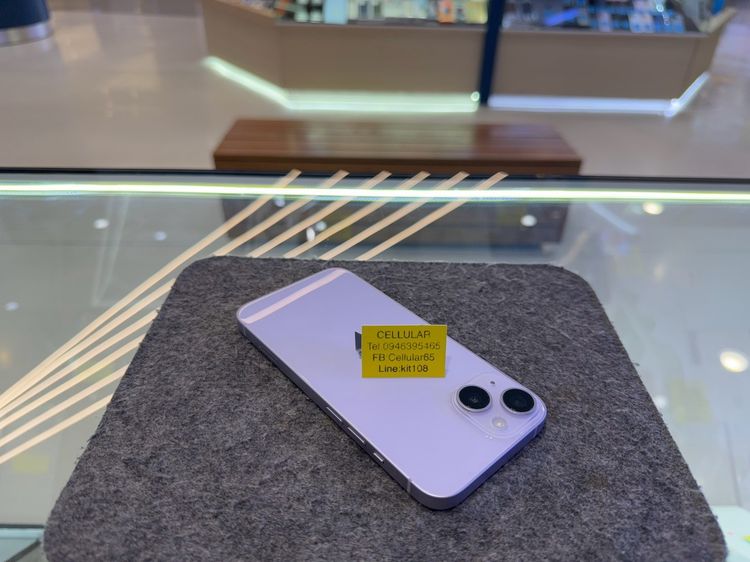 (ติดจอง)iPhone 14 128GB สีม่วง สภาพดี เครื่องไทย รูปที่ 7