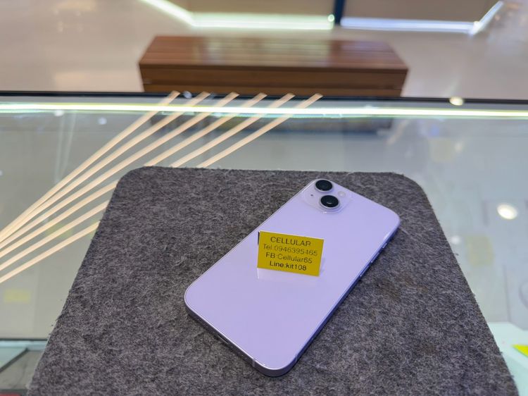 (ติดจอง)iPhone 14 128GB สีม่วง สภาพดี เครื่องไทย รูปที่ 10