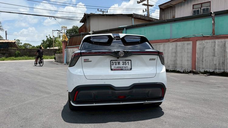 MG MG4 2022 Electric Sedan ไฟฟ้า ไม่ติดแก๊ส เกียร์อัตโนมัติ ขาว รูปที่ 4