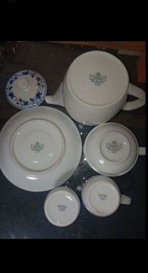 ชุดน้ำชากาแฟ วินเทจ ยี่ห้อ PATRA รุ่น Fine Porcelain รูปที่ 4