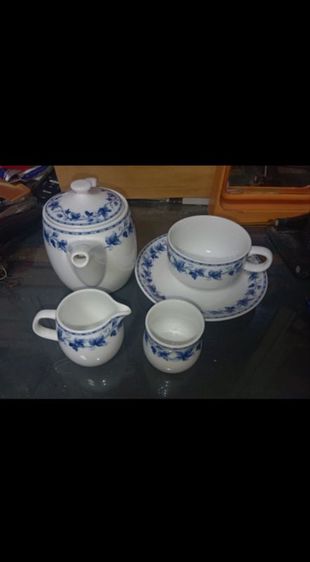 ชุดน้ำชากาแฟ วินเทจ ยี่ห้อ PATRA รุ่น Fine Porcelain รูปที่ 2