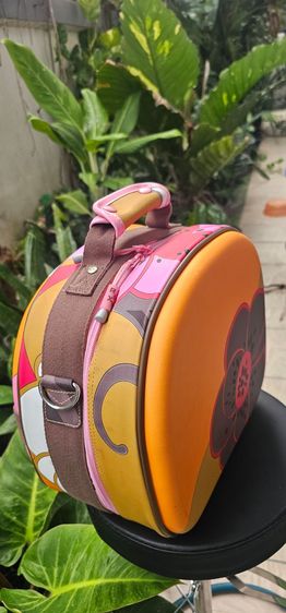 ของแท้/ครบเซ็ต] กระเป๋าเครื่องสำอางวินเทจ ROXY ยุค Y2K สภาพสะสม หายากมาก รูปที่ 4
