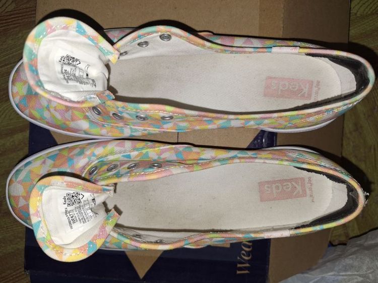 KEDS รองเท้าผ้าใบ แบบผูกเชือก รุ่น CHAMPION CANVAS KALEIDOSCOPE PRINT รูปที่ 6