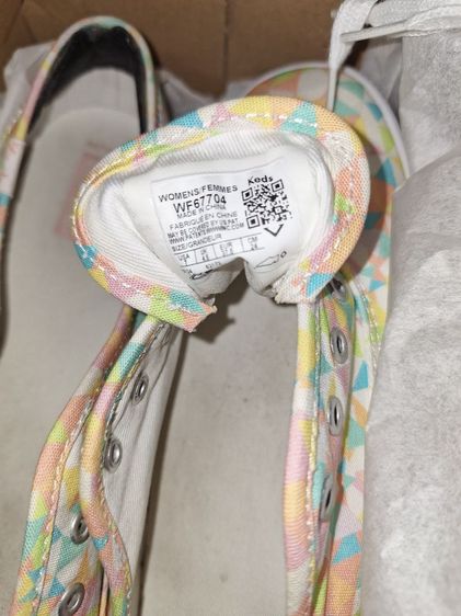 KEDS รองเท้าผ้าใบ แบบผูกเชือก รุ่น CHAMPION CANVAS KALEIDOSCOPE PRINT