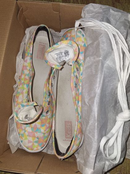 KEDS รองเท้าผ้าใบ แบบผูกเชือก รุ่น CHAMPION CANVAS KALEIDOSCOPE PRINT รูปที่ 2