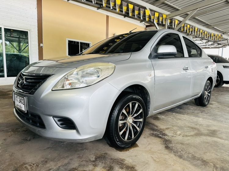 Nissan Almera 2012 1.2 E Sedan เบนซิน ไม่ติดแก๊ส เกียร์อัตโนมัติ บรอนซ์เงิน