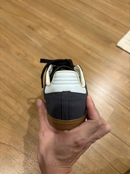 Adidas samba สีดำขีดฟ้า ไซส์40.5 ของแท้ สภาพ99เปอ รูปที่ 10