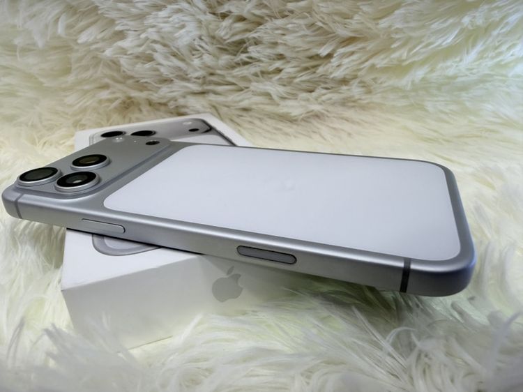 Iphone 17Promax 256gb สีขาวเครื่องสวย  ยกกล่อง เดิมๆสุขภาพแบต 94%ประกันเหลือ 30/11/2569อุปกรณ์ สายชาร์จแท้ กล่องเดิมเลขตรงกล่องนัดรับได้ รามอินทรา83  กม8  กม9 รูปที่ 15