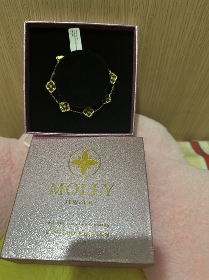 โลหะ สร้อยข้อมือ molly ของแท้มือหนึ่ง