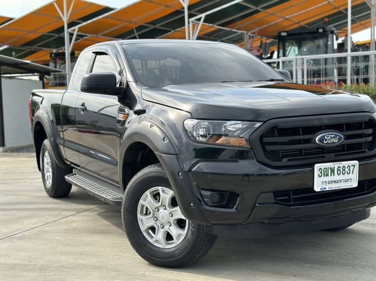 Ford Ranger 2019 2.2 Hi-Rider XLS Pickup ดีเซล ไม่ติดแก๊ส เกียร์ธรรมดา ดำ รูปที่ 2