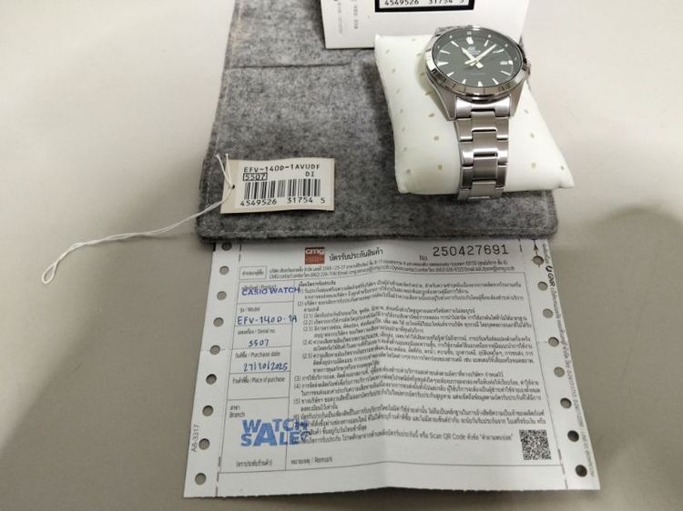Casio Edifice (EFV-140D-1AVUDF) รูปที่ 3