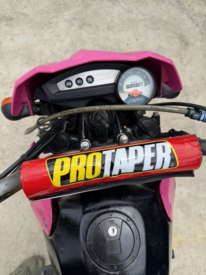 Kawasaki KSR 2013 สตาร์ทมือ สีชมพู-ดำ พร้อมทะเบียนสวย 9090 สภาพเดิมๆ ไมล์น้อย รูปที่ 5