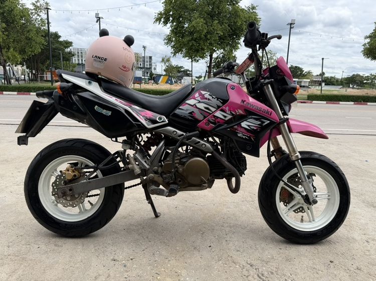 Kawasaki KSR 2013 สตาร์ทมือ สีชมพู-ดำ พร้อมทะเบียนสวย 9090 สภาพเดิมๆ ไมล์น้อย รูปที่ 4