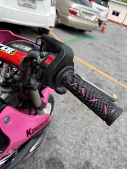 Kawasaki KSR 2013 สตาร์ทมือ สีชมพู-ดำ พร้อมทะเบียนสวย 9090 สภาพเดิมๆ ไมล์น้อย รูปที่ 9