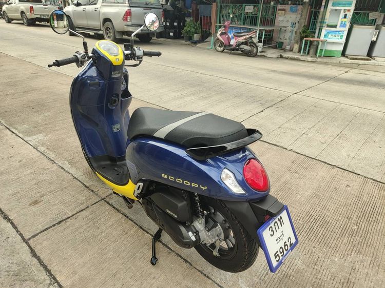 🛵ยังไงก็ขาย SCOOPY-i ปี 64 เครื่องดี สีสวย สตาร์ทมือ กุญแจรีโมท เล่มชุดโอนครบ+เปลี่ยนถ่ายน้ำมันเครื่องฟรี ส่งฟรี30 ก.ม รูปที่ 7
