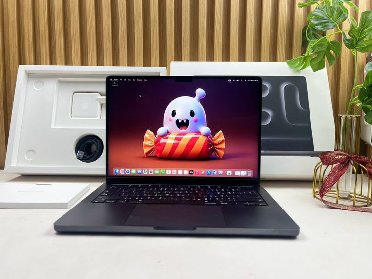 Apple Mackbook Pro 14 Inch แมค โอเอส อื่นๆ อื่นๆ ไม่ใช่ MacBook Pro 14-inch M3 Pro 2023 Ram8GB SSD512GB Black 