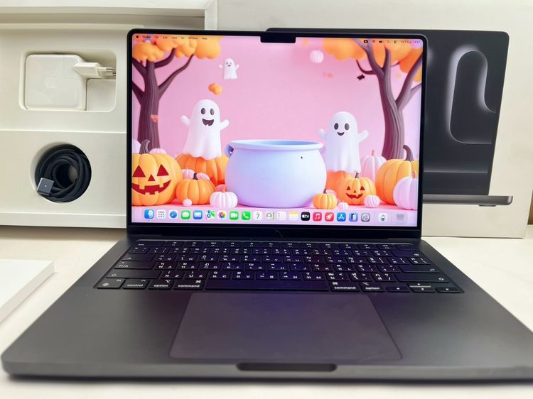Apple Mackbook Pro 14 Inch แมค โอเอส อื่นๆ อื่นๆ ไม่ใช่ MacBook Pro 14-inch M3 Pro 2023 Ram8GB SSD512GB Black 