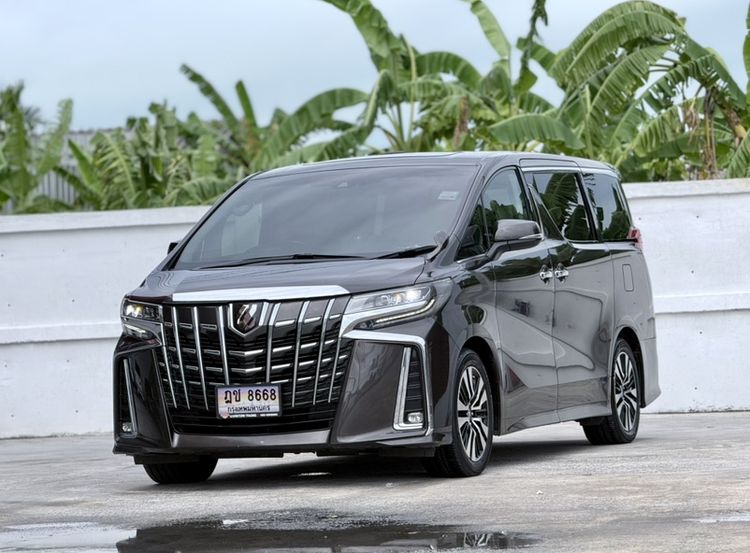 รถ Toyota Alphard 2.5 S C-Package สี น้ำตาล