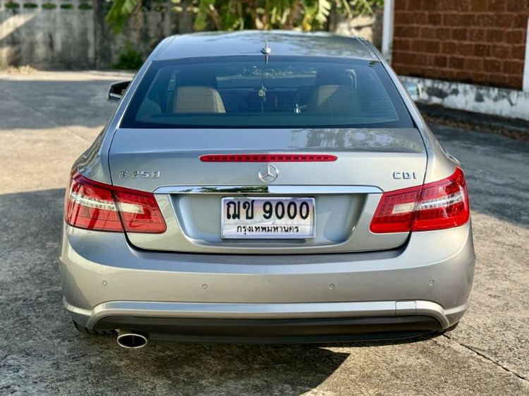 Mercedes-Benz E-Class 2012 E250 CDI Sedan ดีเซล ไม่ติดแก๊ส เกียร์อัตโนมัติ เทา รูปที่ 4