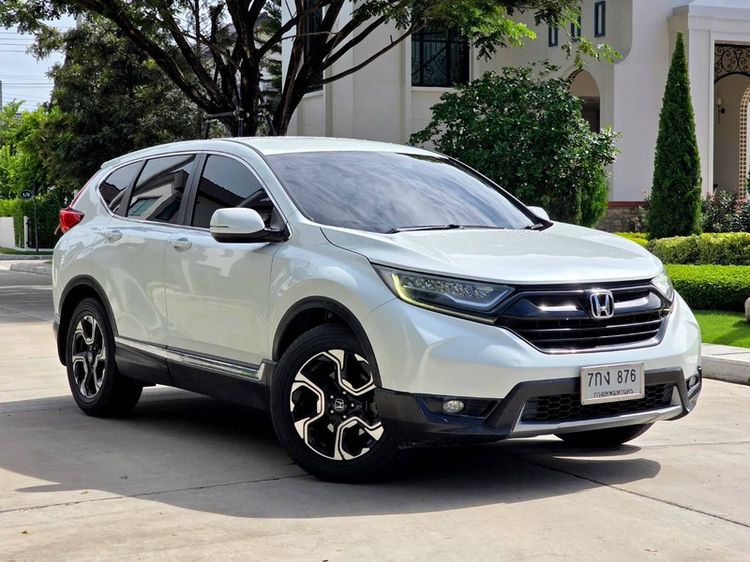 Honda CR-V 2017 2.4 EL 4WD Utility-car เบนซิน ไม่ติดแก๊ส เกียร์อัตโนมัติ ขาว รูปที่ 2