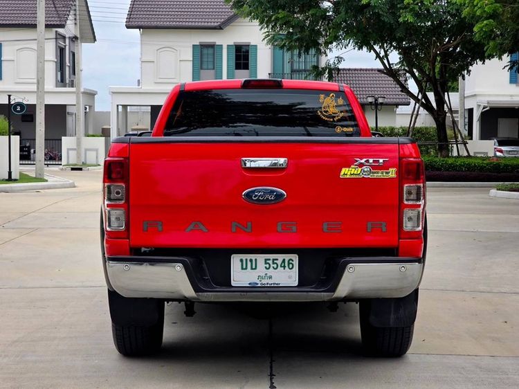 Ford Ranger 2017 2.2 Hi-Rider XLT Pickup ดีเซล ไม่ติดแก๊ส เกียร์อัตโนมัติ เขียว รูปที่ 4