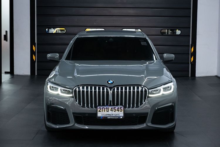 BMW Series 7 2022 730Ld Sedan ดีเซล ไม่ติดแก๊ส เกียร์อัตโนมัติ เทา รูปที่ 2