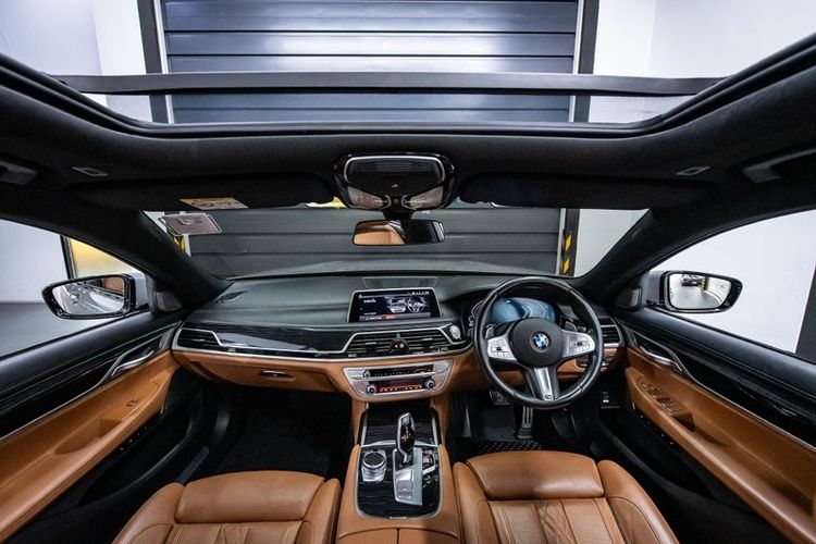 BMW Series 7 2022 730Ld Sedan ดีเซล ไม่ติดแก๊ส เกียร์อัตโนมัติ เทา รูปที่ 4