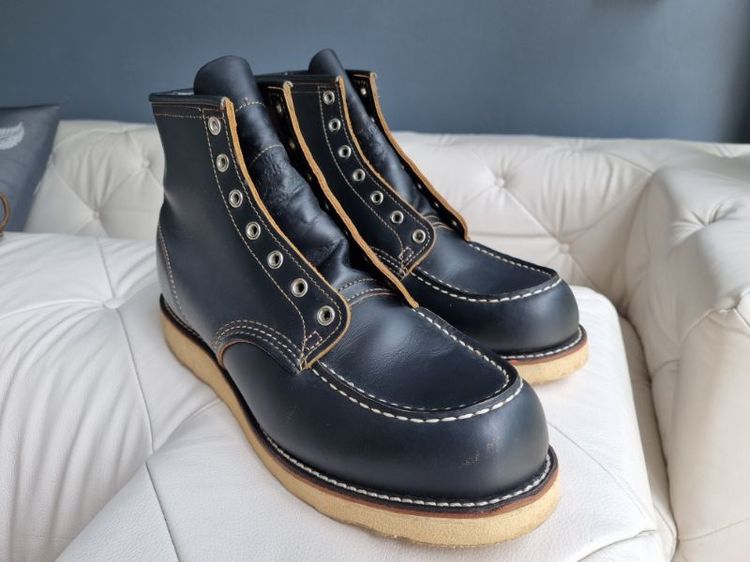 [ขาย] แท้ 100% สภาพนางฟ้าหายาก! Red Wing 9874 Irish Setter Moc-Toe (Black Klondike) ไซส์ใหญ่ 11D ปีเก่า 2012 พื้นเดิมเต็มกริ๊บ 95%+