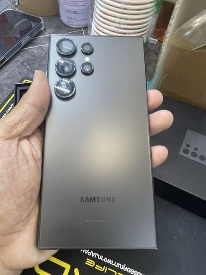 ขาย Samsung s24 ultra ram12 rom256g พึ่งหมดประกัน ไม่มีตำหนิ ไม่มีรอย  ใช้งานปกติิไม่ล็อคซิม ราคา 18900 บาท