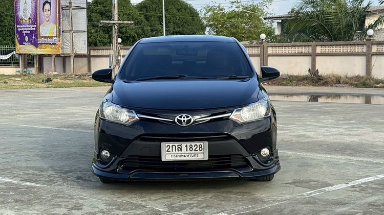 Toyota Vios 2014 1.5 E Sedan เบนซิน ไม่ติดแก๊ส เกียร์อัตโนมัติ ดำ รูปที่ 2