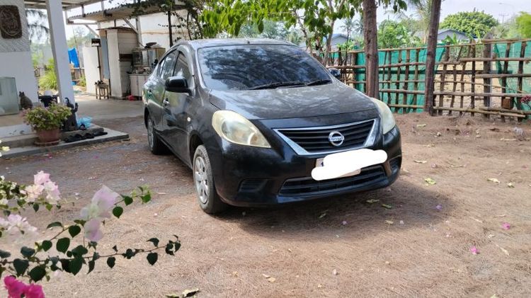 Nissan Almera 2012 1.2 E Sedan เบนซิน เกียร์อัตโนมัติ ดำ