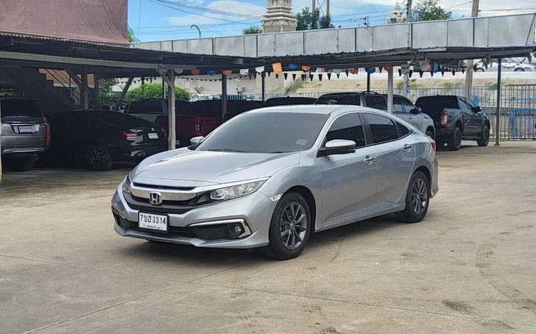 Honda Civic 2020 1.8 EL i-VTEC Sedan เบนซิน ไม่ติดแก๊ส เกียร์อัตโนมัติ บรอนซ์เงิน