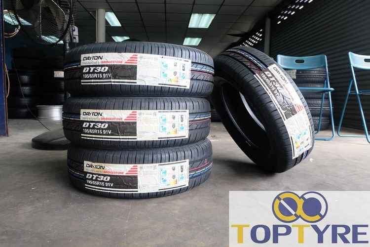 🚩ยางใหม่ Dayton รุ่น DT30 ขนาด 195 65R15 ปี26