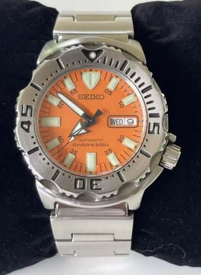 อื่นๆ SEIKO Monster Gen 1 Orang Automatic Diver’s 200 m Men’s Watch SKX781K1