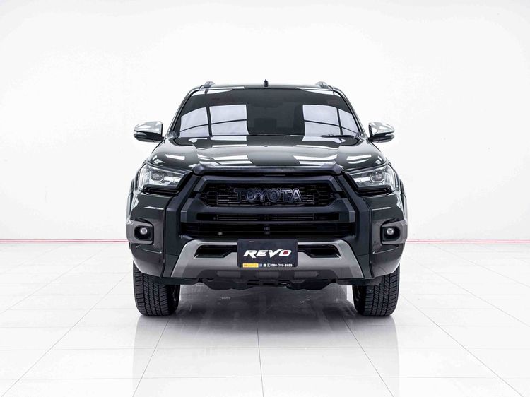 Toyota Hilux Revo 2023 Double Cab 2.4 Mid Prerunner Pickup ดีเซล ไม่ติดแก๊ส เกียร์อัตโนมัติ ดำ รูปที่ 3