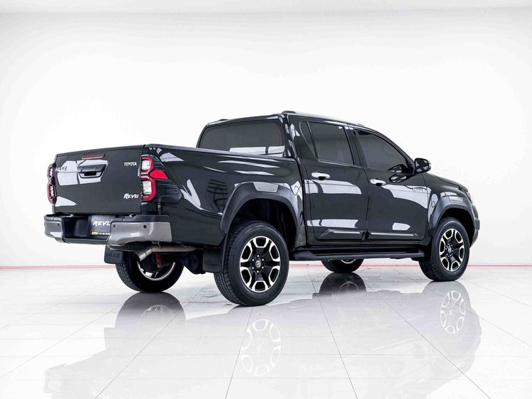 Toyota Hilux Revo 2023 Double Cab 2.4 Mid Prerunner Pickup ดีเซล ไม่ติดแก๊ส เกียร์อัตโนมัติ ดำ รูปที่ 4